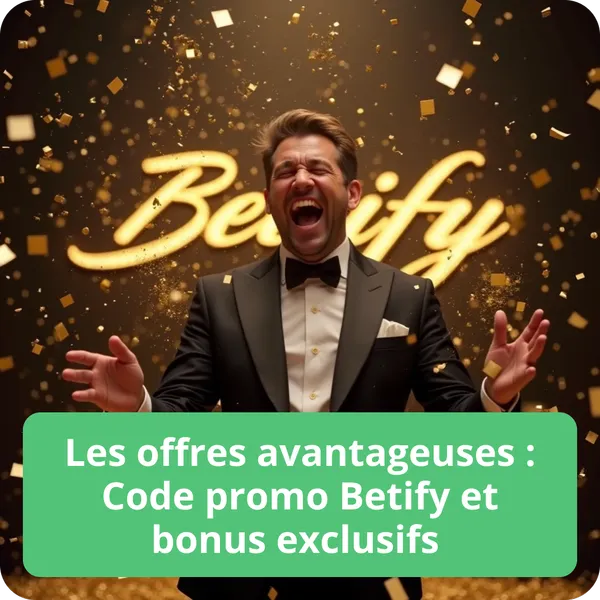 Les offres avantageuses : Code promo Betify et bonus exclusifs